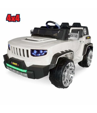 Akar 4×4 Fenomen 12V. Çift Kişilik Uzaktan Kumandalı Akülü Araba Beyaz (94-533)