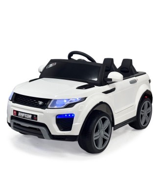 Akar Raptor Akülü Araba Uzaktan Kumandalı 12 v Beyaz (96-346)