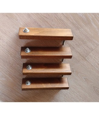 Ahşap Sallanma Aparatı Bilyalı / 4 Adet 