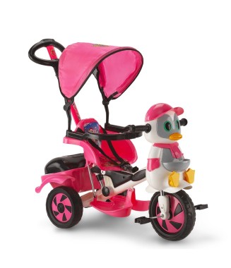 DİLAVER PENGUEN POUFİ GEZİ BİSİKLET PEMBE