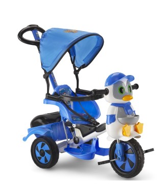 DİLAVER PENGUEN POUFİ GEZİ BİSİKLET MAVİ
