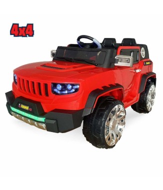 Akar 4×4 Fenomen 12V. Çift Kişilik Uzaktan Kumandalı Akülü Araba Kırmızı (94-526)