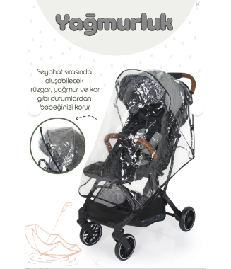Bonibos Cabin Bebek Arabası Yağmurluğu