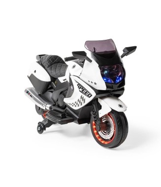 BABY2GO 2293 SPEED AKÜLÜ MOTOR / BEYAZ + KASK