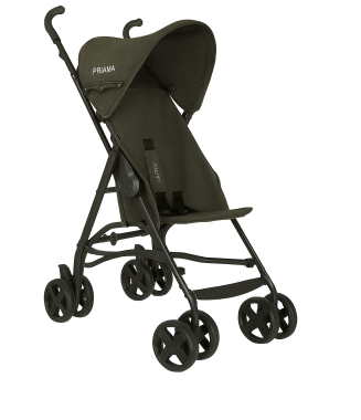 Prava Slim Baston Bebek Arabası / Haki Yeşil