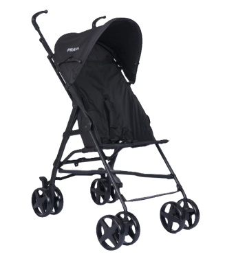 Prava  Slim Baston Bebek Arabası / Siyah