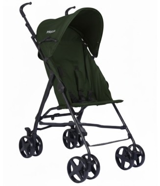 Prava Slim Baston Bebek Arabası / Yeşil