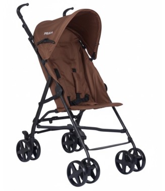 Prava Slim Baston Bebek Arabası / Kahverengi