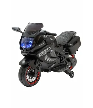 BABY2GO 2293 SPEED AKÜLÜ MOTOR / SİYAH + KASK