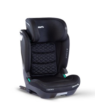 Kraft Henna Fix i-size (100-150 cm) 15-36 Kg Oto Koltuğu Siyah
