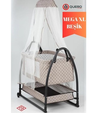 Quero Diva Anne Yanı Sallanır Beşik 0-18 Ay / Kahve
