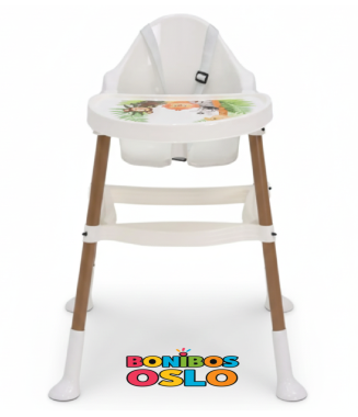 Bonibos Oslo Mama Sandalyesi / Gold Beyaz