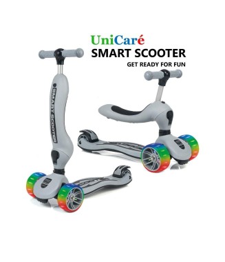 Unicare Smart Oturaklı Çocuk Scooter Gri