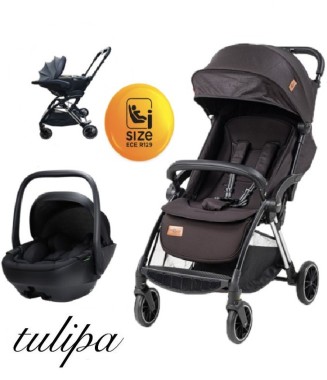 Baby2Go Tulipa Travel Set i-size/ Siyah