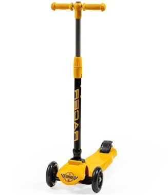 Baby2Go Racer Işıklı Scooter Sarı