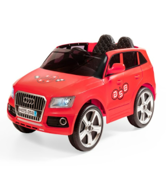 Baby2Go 2394 Suv 12 Volt Uzaktan Kumandalı Deri Koltuklu Akülü Araba / Kırmızı