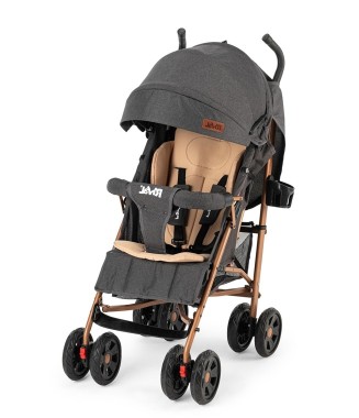 Rival Sweet Tam Yatar Baston Bebek Arabası / Gold -Antrasit