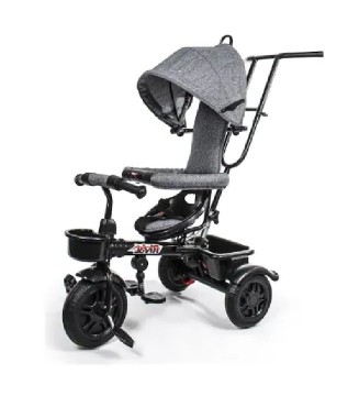 Rival RV501 Hiper Bike Kontrollü 3 Tekerlekli Bisiklet Gri