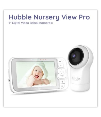 Hubble Nursery View Pro 5″ Dijital Video Bebek Kamerası