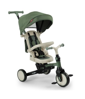 Baby2Go Go Bike Üç Tekerli Katlanabilir Bisiklet Yeşil