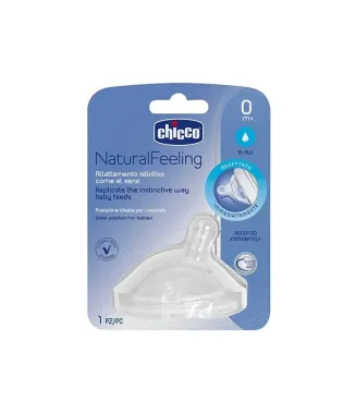 Chicco Natural Feeling Biberon Emziği 0 Ay Normal Akış Tekli