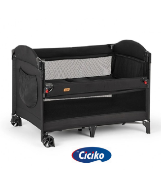 Ciciko C-1050 Optima Anne Yanı Sallanan Ara Katlı Oyun Parkı Beşik / Siyah