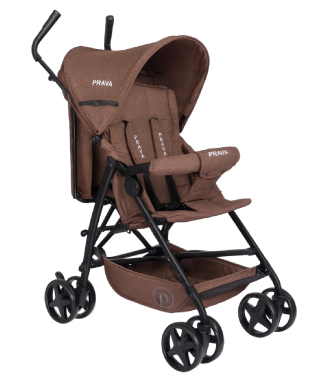 PRAVA SMART TAM YATARLI BASTON BEBEK ARABASI KAHVE