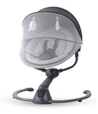 Kraft Soho Plus Elektrikli Ana Kucağı Salıncak /  Koyu Gri