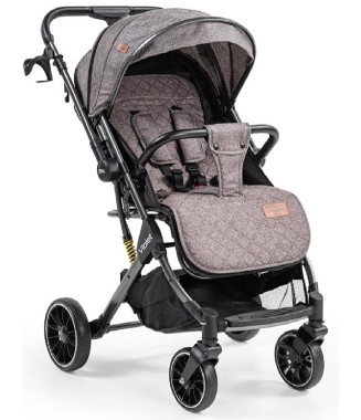 Baby2Go 2421 Violet Kabin Çift Yönlü Bebek Arabası / Koyu Gri