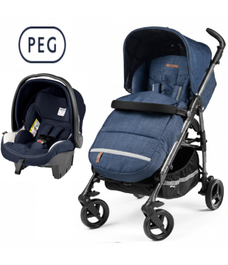 Peg Perego Si Baston Travel Bebek Arabası / Urban Denim