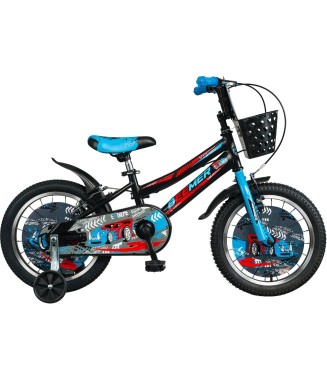 Tunca Beemer 16 Jant 4 - 7 Yaş Çocuk Bisikleti / Siyah-Mavi