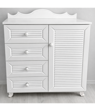 Artemis 4 çekmeceli 1 kapılı şifonyer 