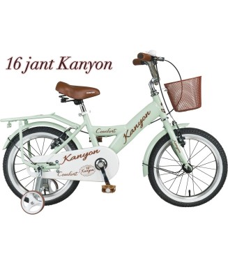 Tunca Kanyon 16 Jant 4 - 7 Yaş Çocuk Bisikleti / Yeşil