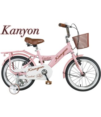 Tunca Kanyon 16 Jant 4 - 7 Yaş Çocuk Bisikleti / Pembe