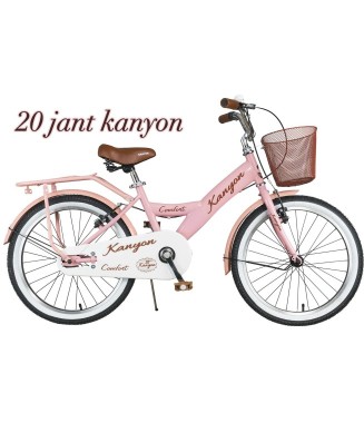 Tunca Kanyon  20 Jant 4 - 10  Yaş Çocuk Bisikleti / Pembe