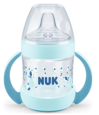 Nuk Nature Sense Isı Göstergeli PP Alıştırma Bardağı 150 ml / Mavi