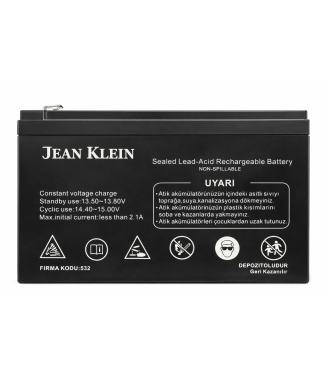 Jean klein 12 Volt 7 Ah /Akü