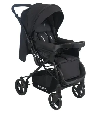 Prava Comfort Plus Çift Yönlü Bebek Arabası / Siyah