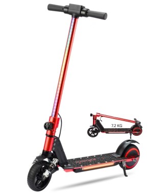 Cool Wheels 24 volt elektrikli scooter / Kırmızı