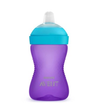 Philips Avent Yumuşak Uçlu Bardak 300ml  SCF802/02 Mor