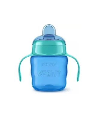 Philips Avent SCF551/05 Eğitici Damlatmaz Bardak 200 ml +6 Ay Mavi