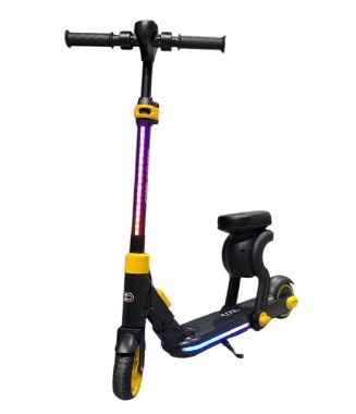 Cool Wheels S-CLICK Elektrikli Oturaklı Scooter / Siyah-Sarı