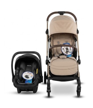 Kraft Drive I-Size Travel Sistem Bebek Arabası / Bej