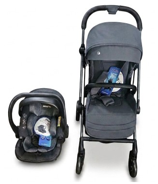 Kraft Drive I-Size Travel Sistem Bebek Arabası / Gri