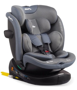 Kraft Ergo Fix I-Size 0-36 kg Oto Koltuğu / Gri