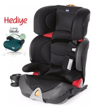 Chicco Oasys 2-3 FixPlus Evo 15-36 kg / Jet Black