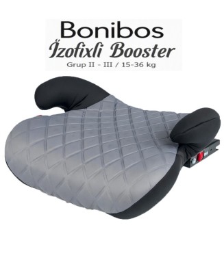 Bonibos Fix 22-36 KG Booster Yükseltici – Gri