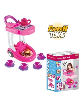 FURKAN TOYS ARABALI YENİ ÇAY SETİ 30 PARÇA