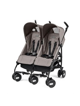 Peg Perego Pliko Mini Classico Twin İkiz Bebek Arabası / Mod Beige