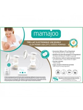 Mamajoo Elektronik USB Çiftli Göğüs Pompası